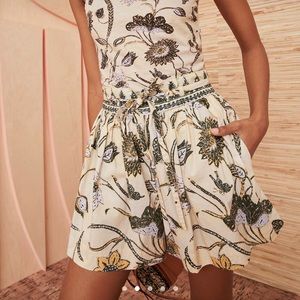 Ulla Johnson Rowan Shorts in Lemonbalm